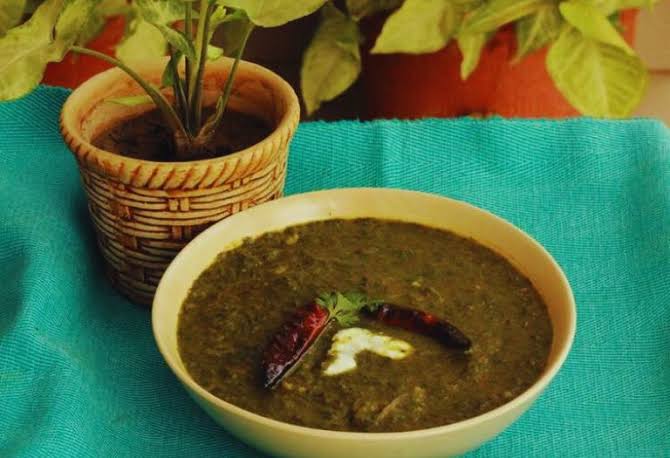 Chainsoo is made from black gram, and the difference is that the dal is dry-roasted first and then ground before it ever meets water.
